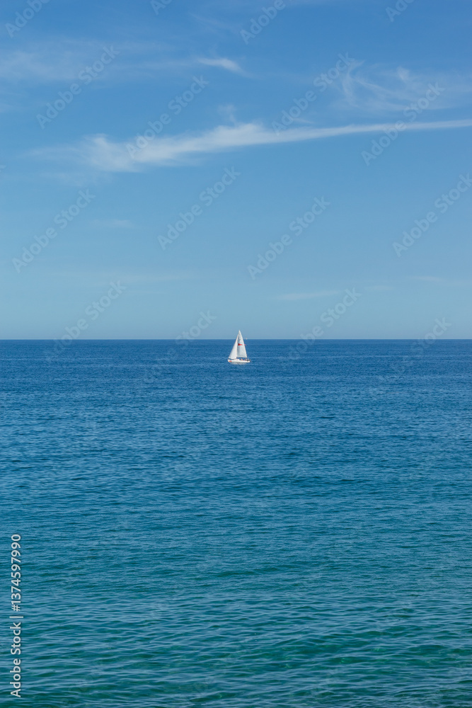 Obraz premium Sailing in the Sea