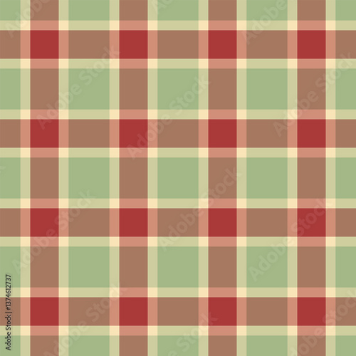 Pajamas textile seamless tartan, marriage pattern background check. Open texture fabric plaid vector in orange and light colors.