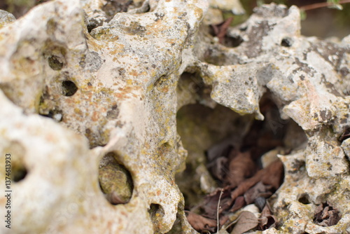 old rusty stone