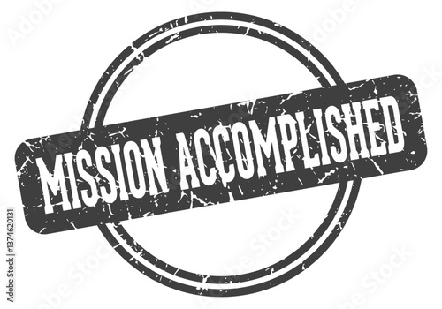 mission accomplished stamp