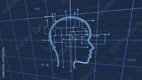 Abstract artificial intelligence technology of big data