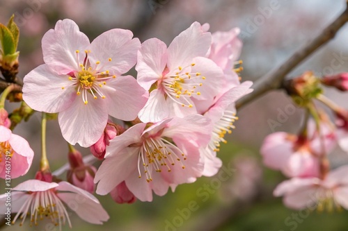 pink cherry blossom in spring