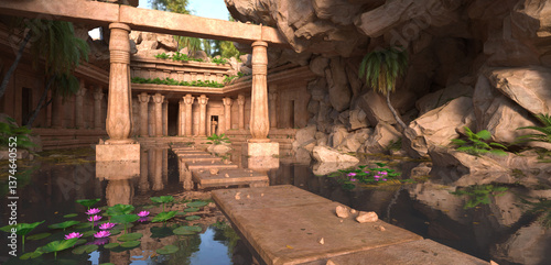 Ancient Egyptian Temple 2