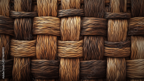 wicker basket texture