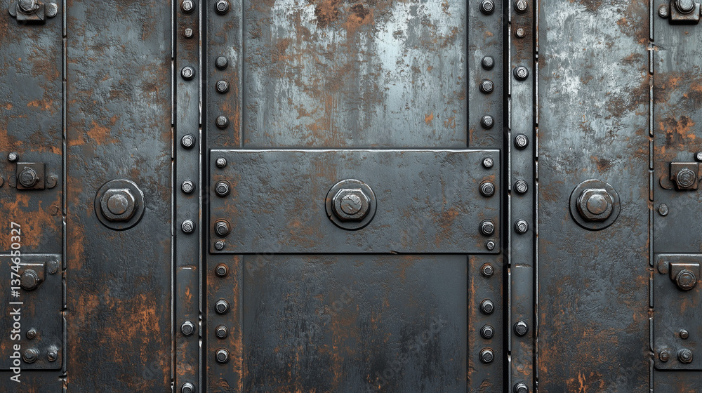 Fototapeta premium old metal door
