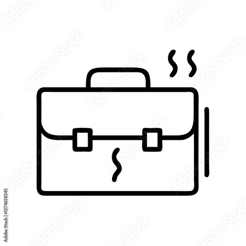 Heat Briefcase Icon