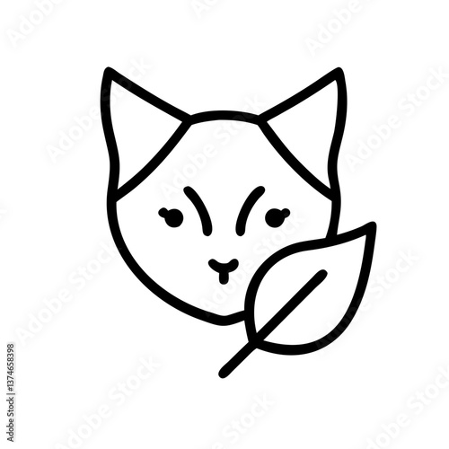 Cat Leaf Icon