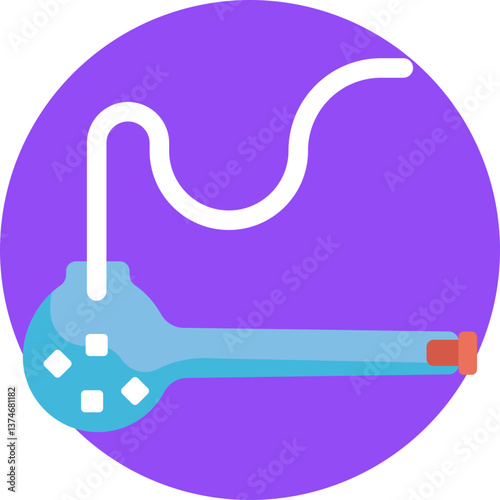 Drug and Alcohol Dependency: An icon illustrating the cycle of addiction, where substances are abused and control is lost.