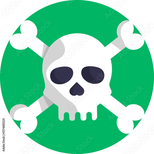 Skull Symbol – A skull representing the dangers and fatal consequences of addiction.