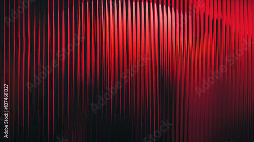 Black and red thin lines combination background