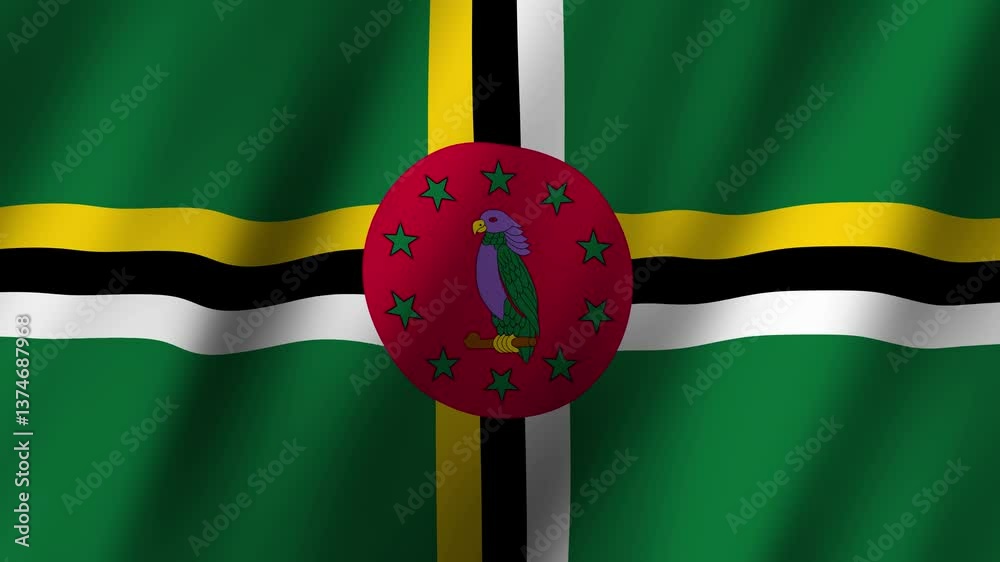 Discover the vibrant flag of Dominica and its unique national symbolism celebrating the Caribbean heritage