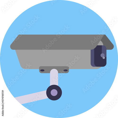 CCTV Camera – A security camera used to monitor and record activity within the prison for safety and surveillance.