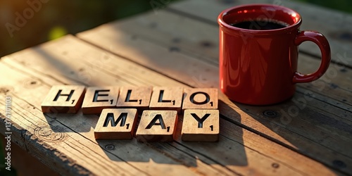 hello may - coffee and a cup of tea