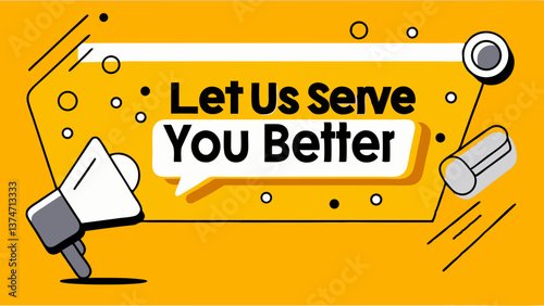 "Empowering Service Message: A vibrant graphic conveys a compelling invitation to experience enhanced support and personalized assistance"