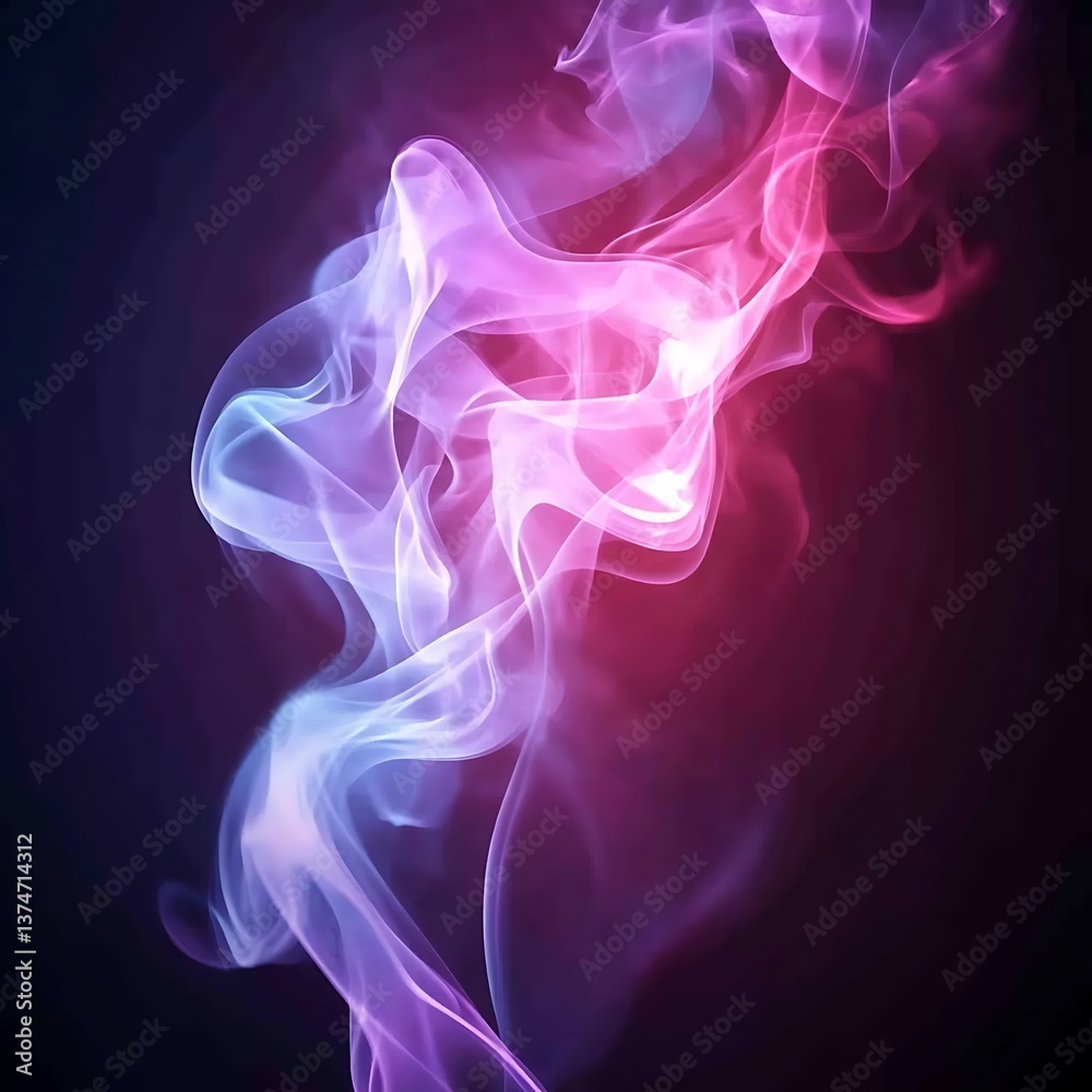 Smooth gradient flowing waves in abstract art creating stunning visuals Smooth gradient flowing waves in abstract art creating stunning visuals