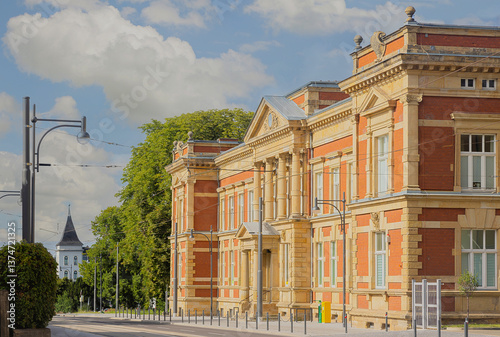 Das Hauptpostamt in Gotha