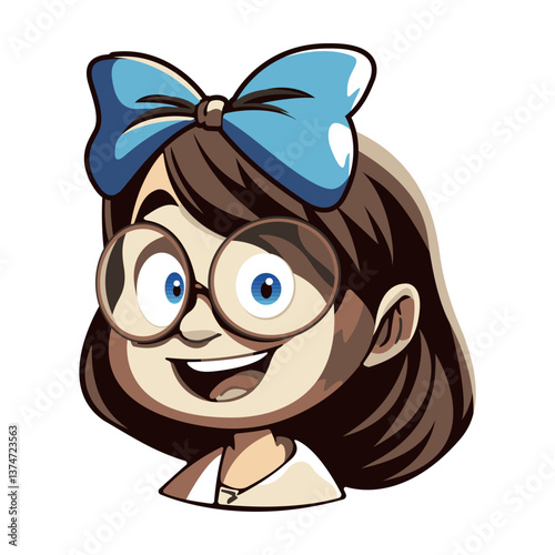 avatar with a portrait of schoolchildren