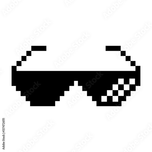 vector pixel Glasses