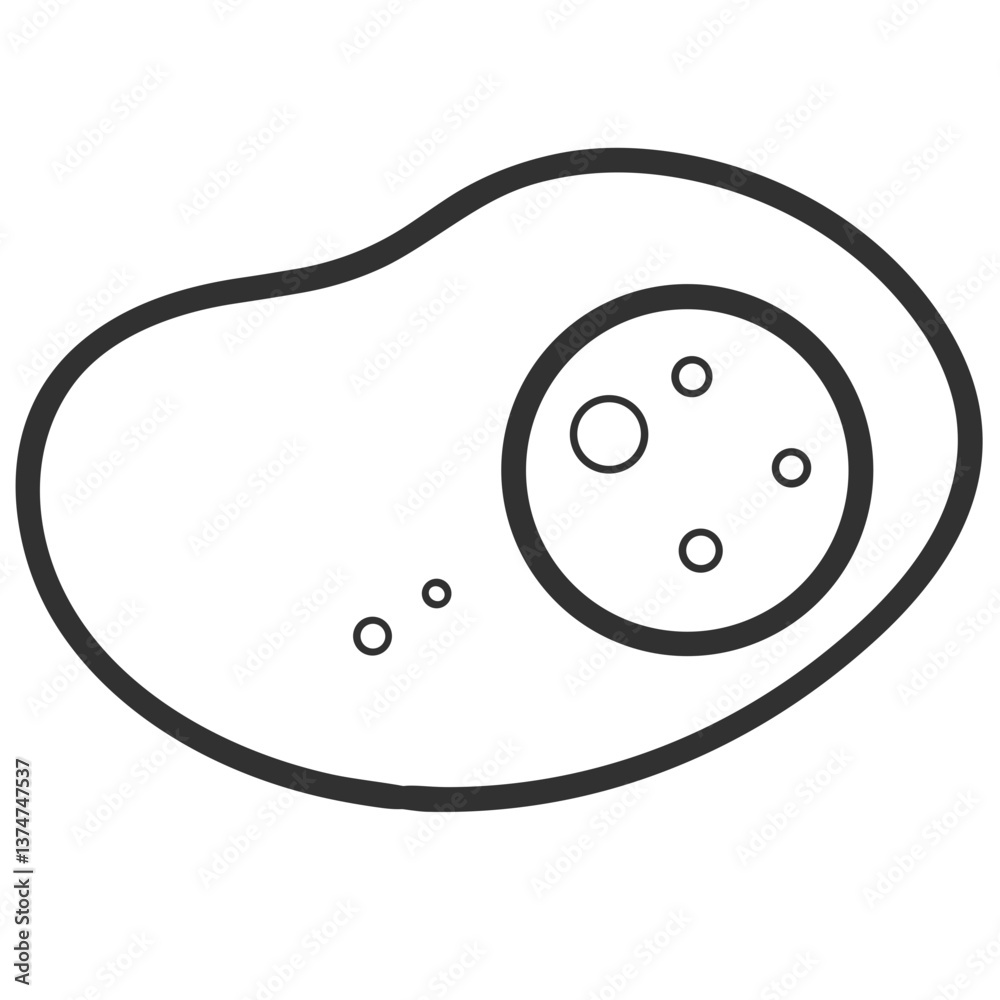 Omelette Icon for Recipe Apps, Breakfast Websites and Cooking Blogs - Food Graphic for Menu Design, Restaurant Marketing and Food Service Industry Materials Omelette Icon for Recipe Apps, Breakfast Websites and Cooking Blogs - Food Graphic for Menu Design, Restaurant Marketing and Food Service Industry Materials