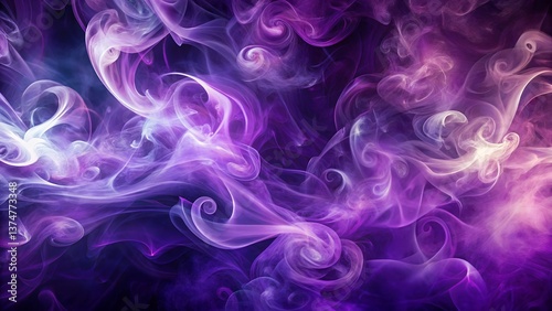 Abstract purple smoke background