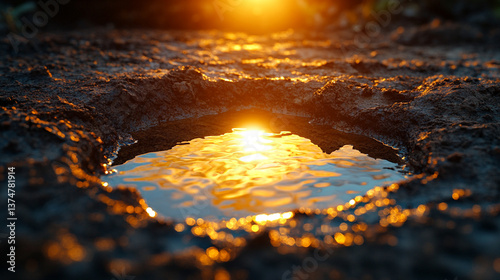  A desert well stands as a symbol of spiritual sustenance and divine provision in the midst of barren land, offering hope and strength in the harshest of environments, reminding of faith