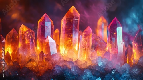 Background wiyh Onyx crystal
