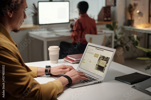 Designer Generating Image Using Artificial Intelligence