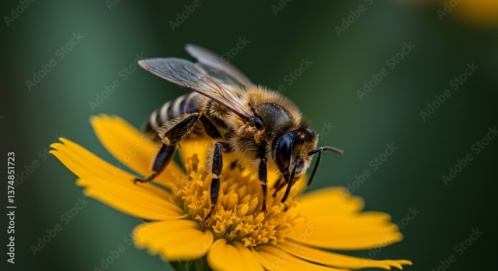 Macro Photography of Honey Bees Collecting Pollen on Daisy Flowers
Macro Photography of Honey Bees Collecting Pollen on Daisy Flowers