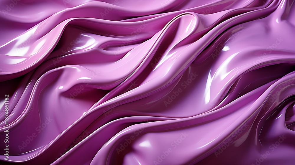 Obraz premium Abstract Purple Drapery: A Study in Light and Texture