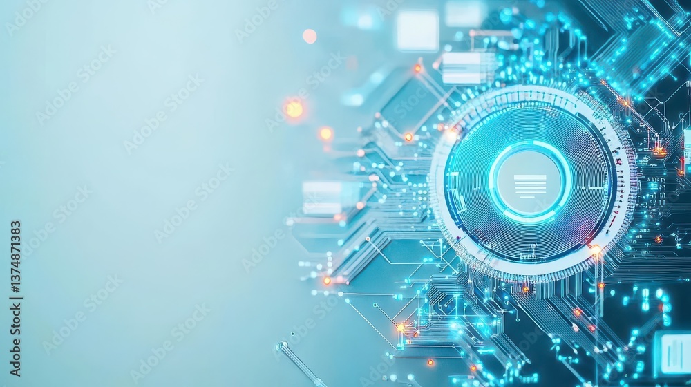 Obraz premium Automation Software Technology Process System Business concept