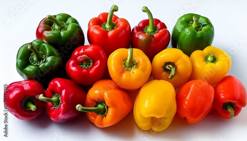 red and yellow bell peppers