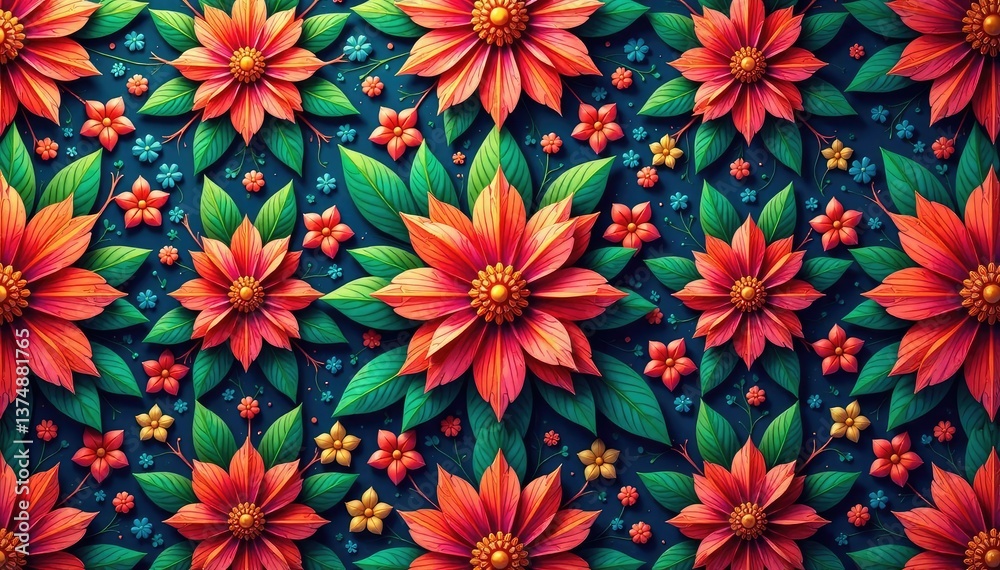 Intricate floral pattern, repeating seamlessly , pastel, textile Intricate floral pattern, repeating seamlessly , pastel, textile