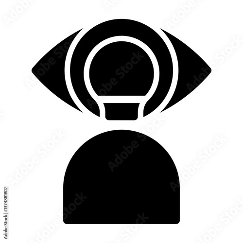 vision Solid icon