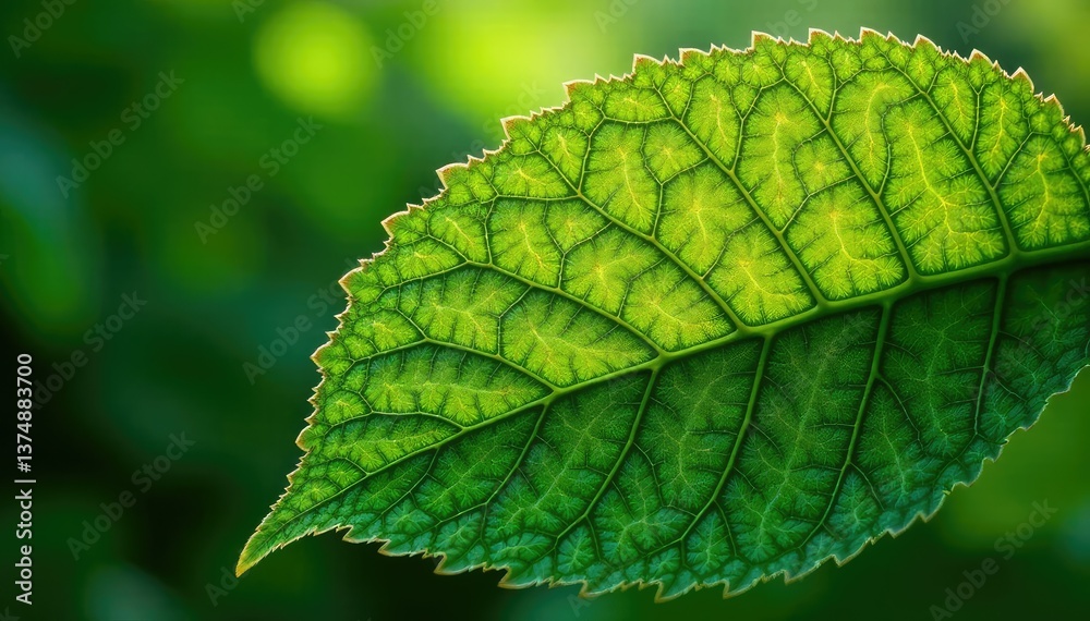 Intricate natural leaf vein network showing repetitive branching , plant life, natural texture, biology Intricate natural leaf vein network showing repetitive branching , plant life, natural texture, biology