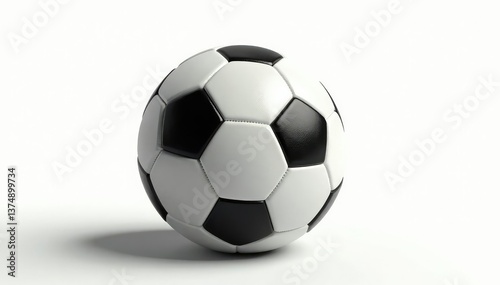 Perfectly centered football, pure white backdrop, simple, white, football game