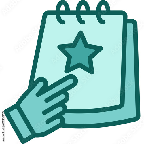 Daily Planner solid icon
