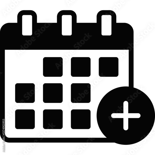 Add Calendar mixed icon