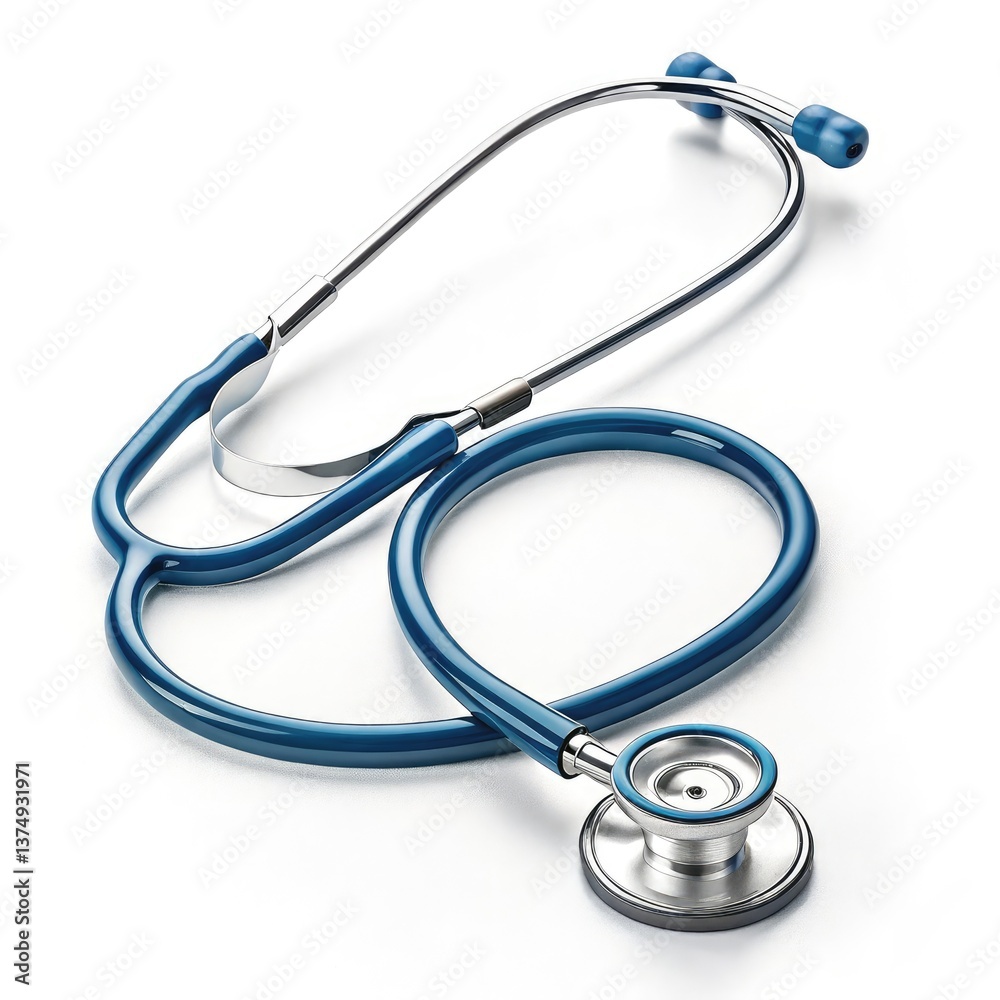 stethoscope on white background stethoscope on white background
