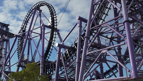 Photos Colossus Rollercoaster, Thorpe Park, UK: Thrilling Ride Structure, Summer Day