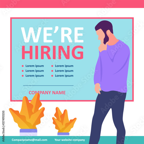 We're Hiring - Job Openings Announcement