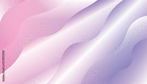 Futuristic Background With Color Gradient Geometric Shape. For Design Flyer, Banner, Landing Page. Vector Illustration with Color Gradient.