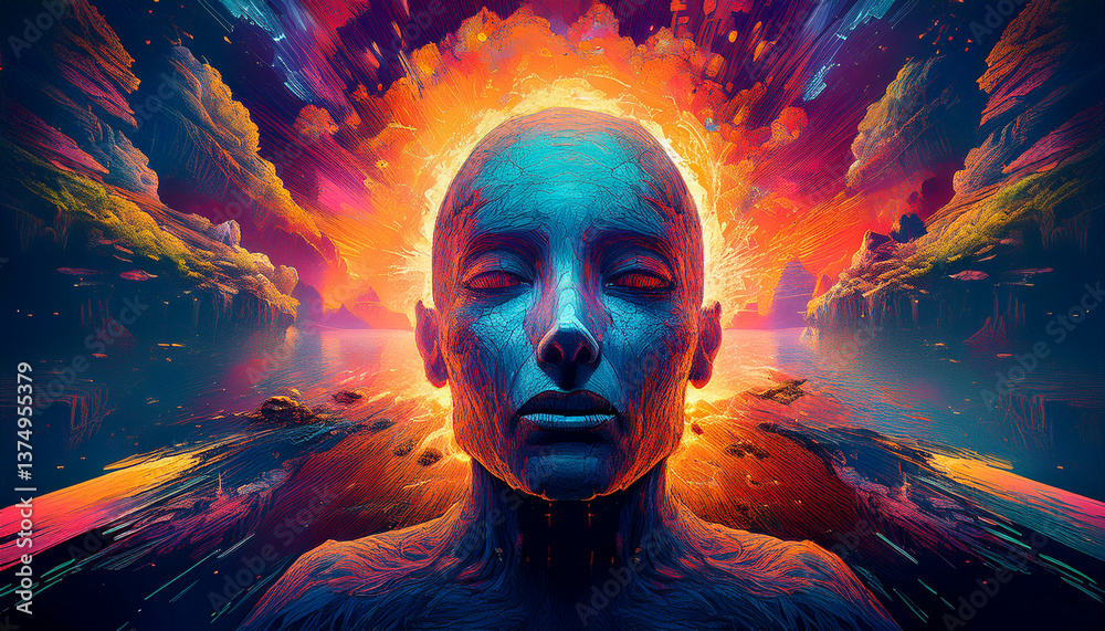 distorted reality portal; an image of a mysterious digital portal distorted reality portal; an image of a mysterious digital portal