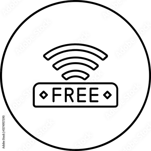Free Wifi Icon