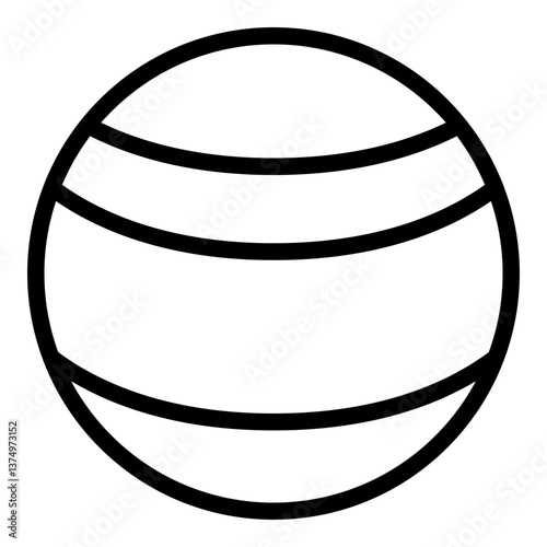 Venus icon. Vector line icon
