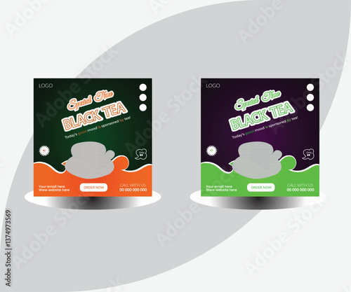 vector graphic of national tea day good for national tea day celebration. flat design. flat illustration.  April is International Tea Day. holiday concept. suitable for placard, background,