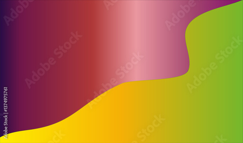 abstract wavy red gradient color background.  Trendy template with elegant design concept for web covers, ad banners, posters, brochures, flyers.