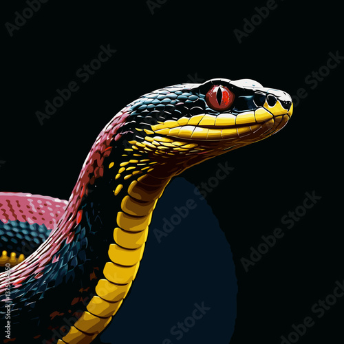 snake vector art for design needs