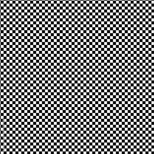 Checkered Pattern: Classic Black White Design, Black and White Squares: Seamless Tile Texture, Checkerboard Background: Geometric Grid Graphic.