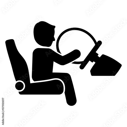 airbag on