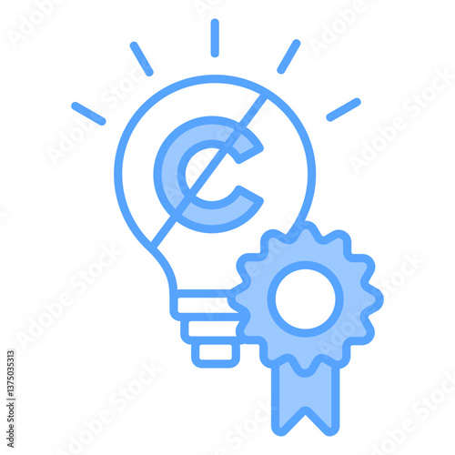 Public Domain Blue Colour Icon